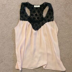 Racer Back Chiffon Top